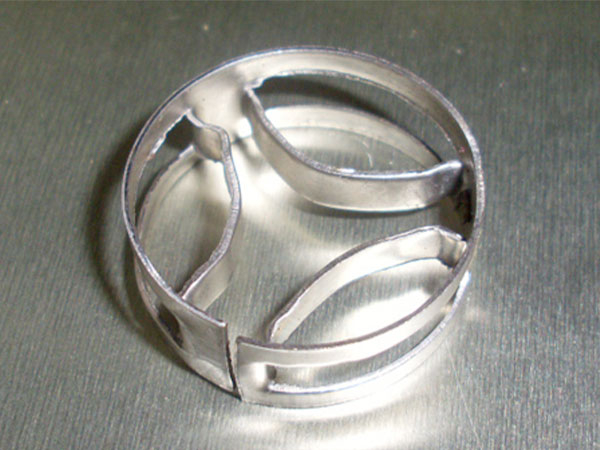 Curved curved rib Angle flat ring